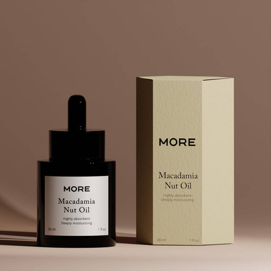 MORE Macadamiaöl Pur – Bio & Kaltgepresst