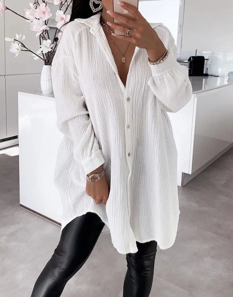 Soreya – Hemdkleid aus Baumwollgaze