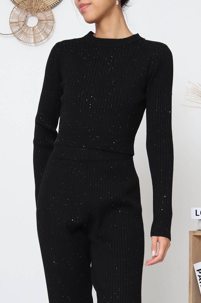Linéa Set - Langarm-Top und Hose