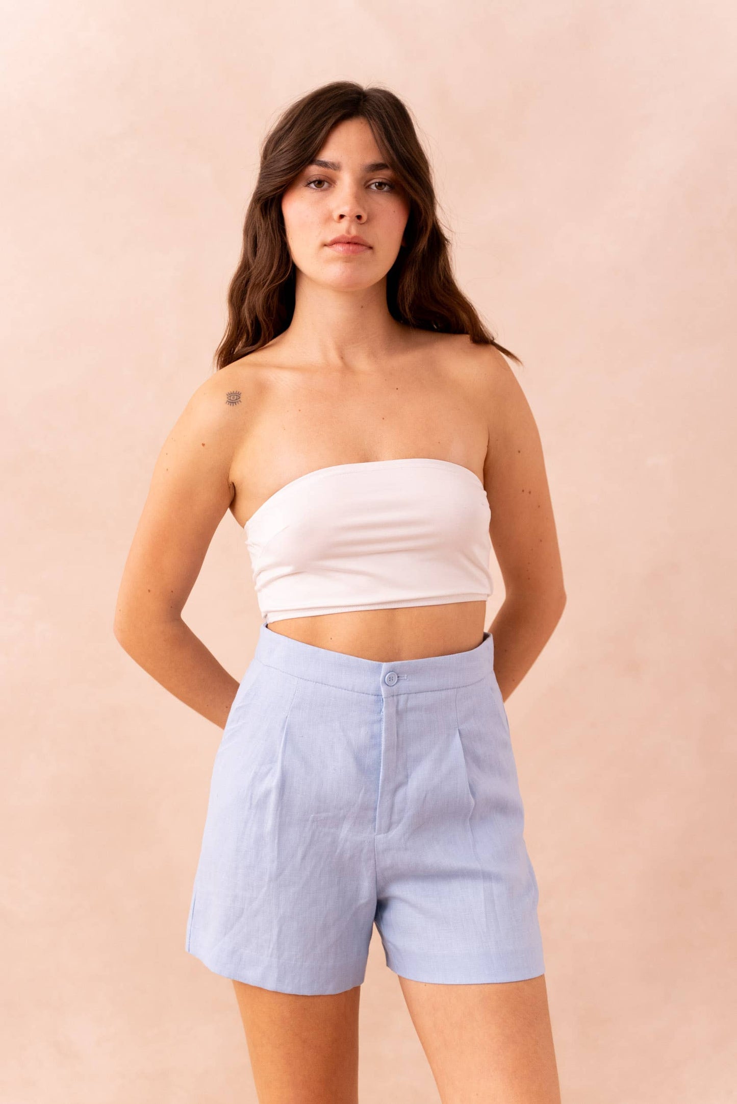 Lina - Shorts aus hochwertigem Leinen