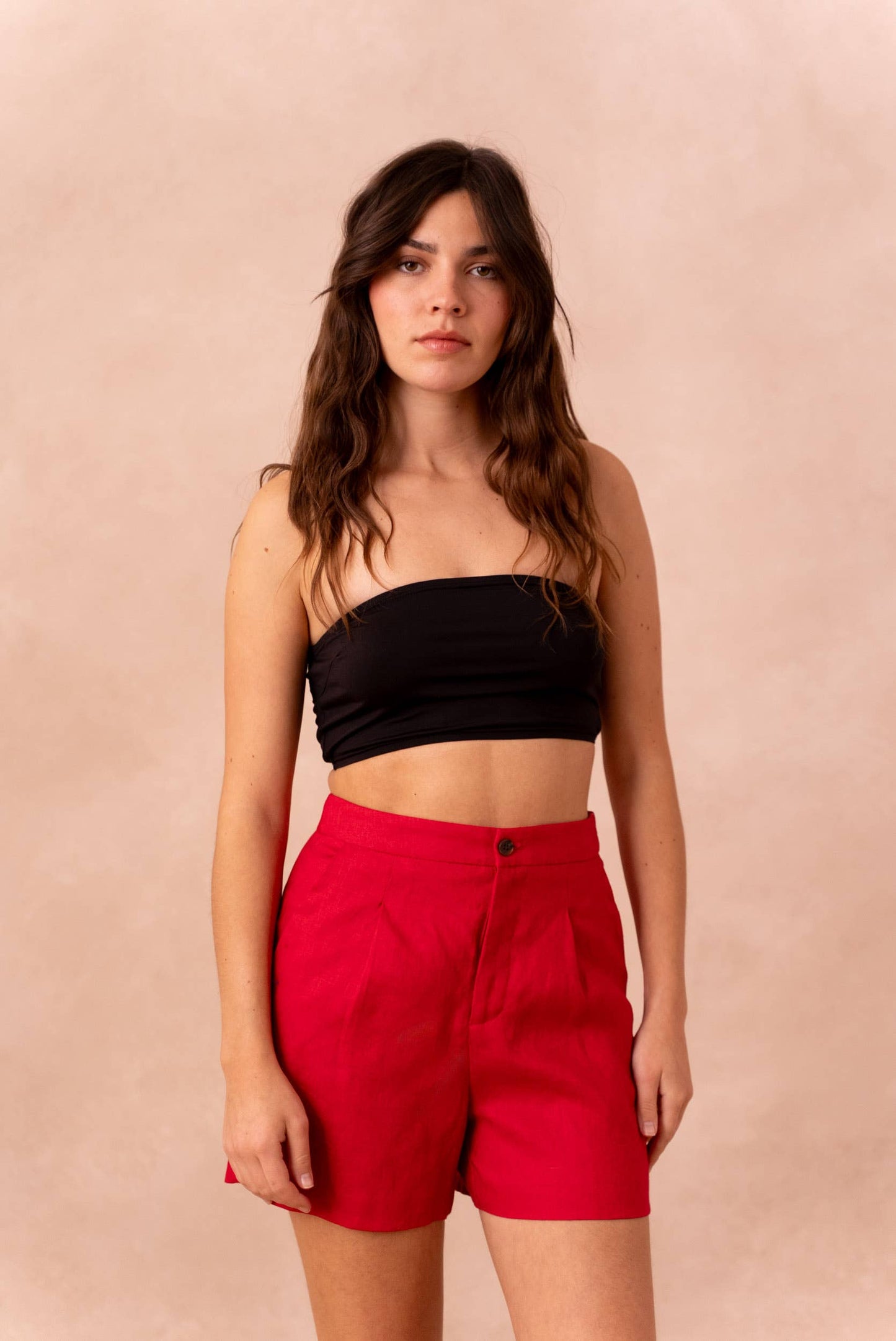 Lina - Shorts aus hochwertigem Leinen