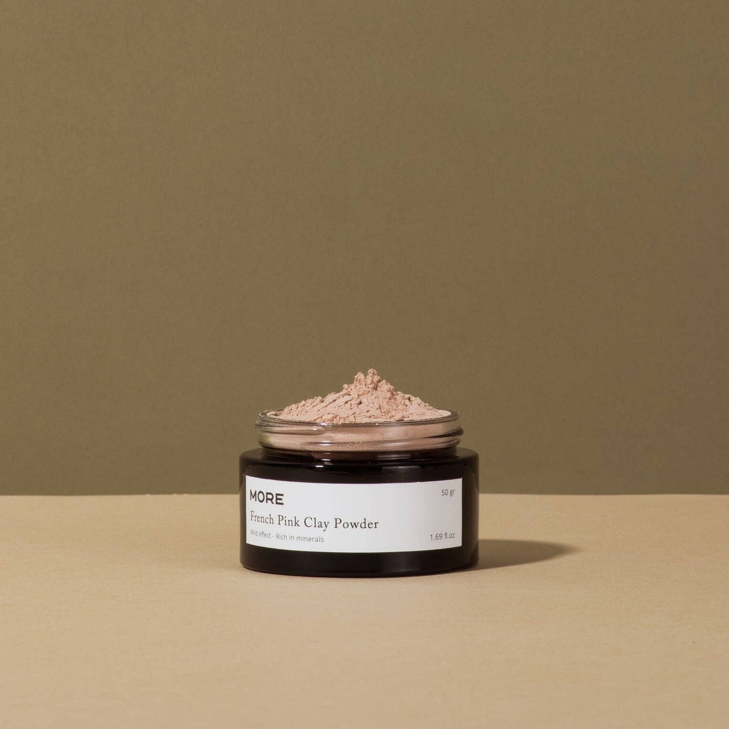 MORE Französische Rosa Tonerde – Sanfte Reinigung & Pflege