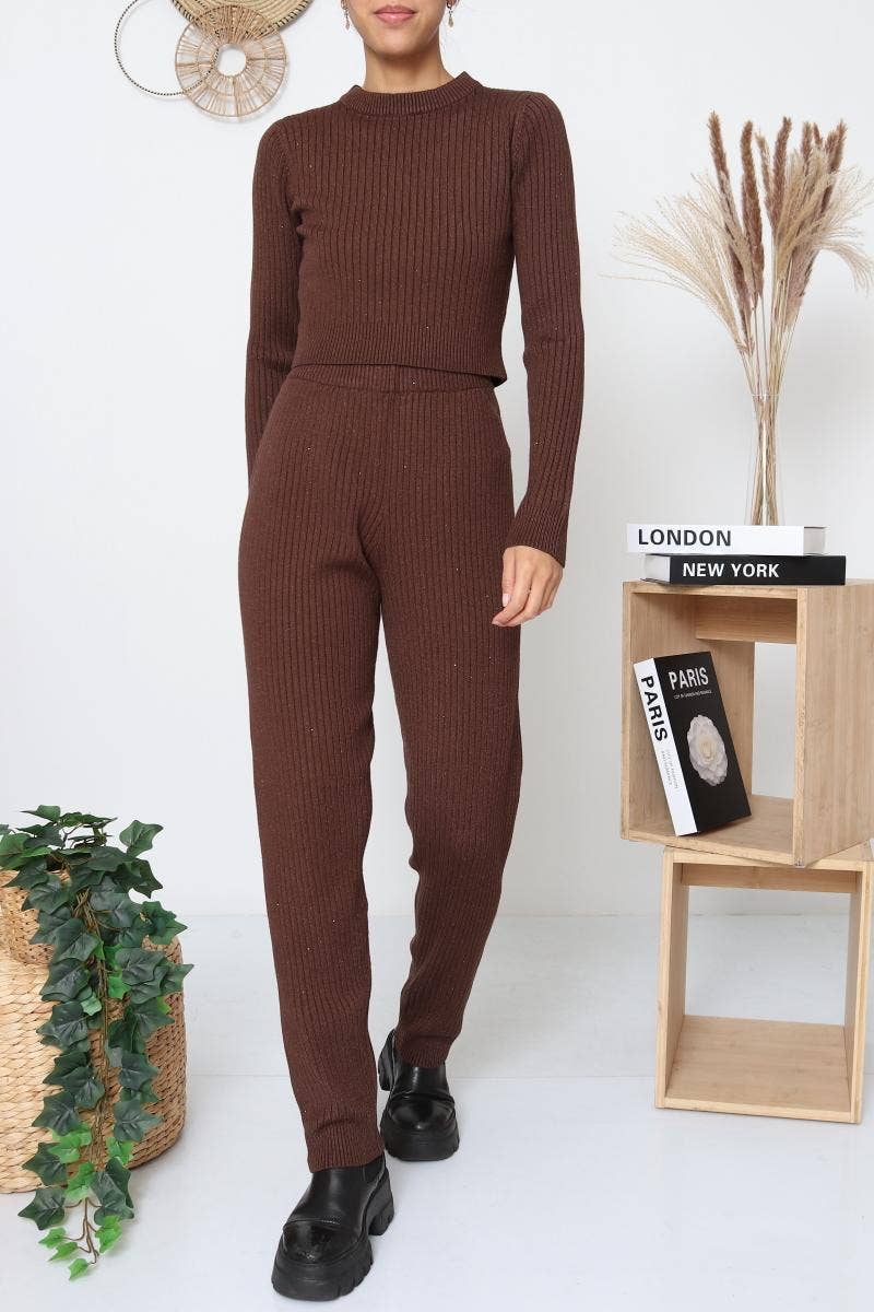 Linéa Set - Langarm-Top und Hose