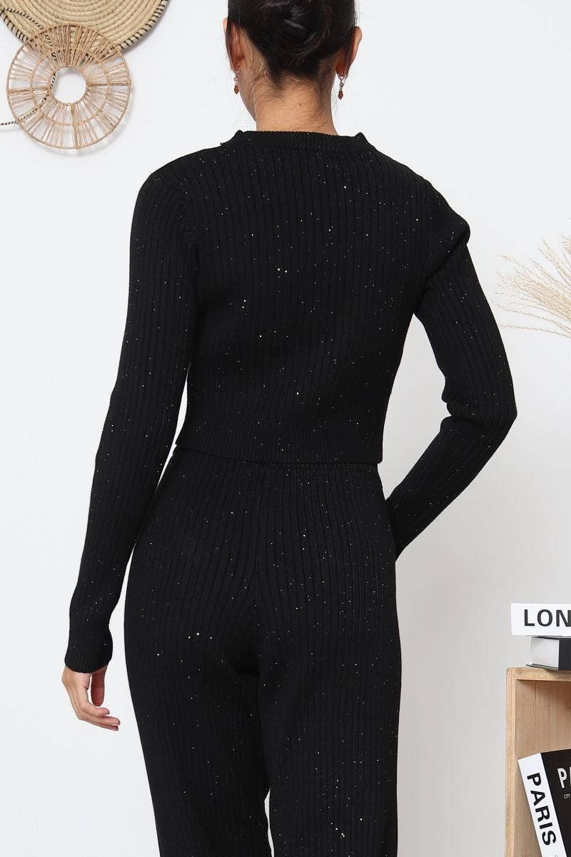 Linéa Set - Langarm-Top und Hose