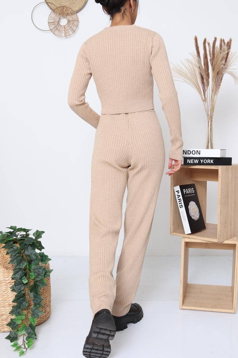 Linéa Set - Langarm-Top und Hose