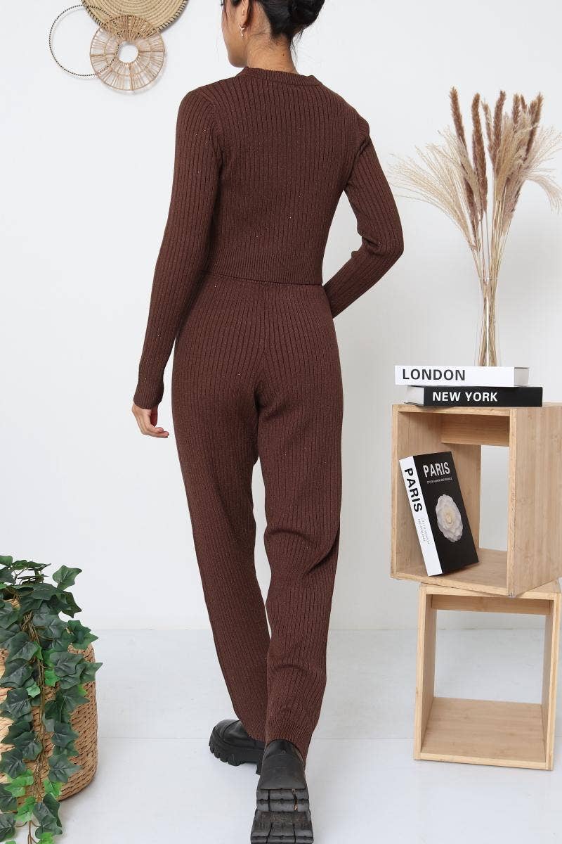 Linéa Set - Langarm-Top und Hose