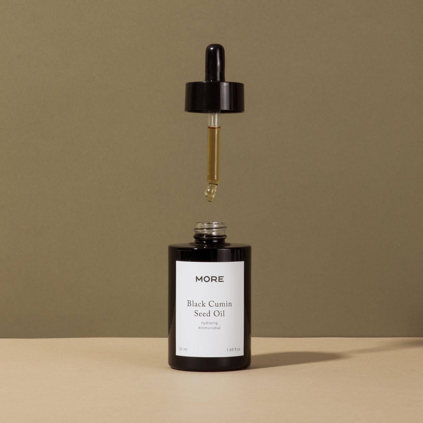 MORE Schwarzkümmelöl Pur – Bio & Kaltgepresst