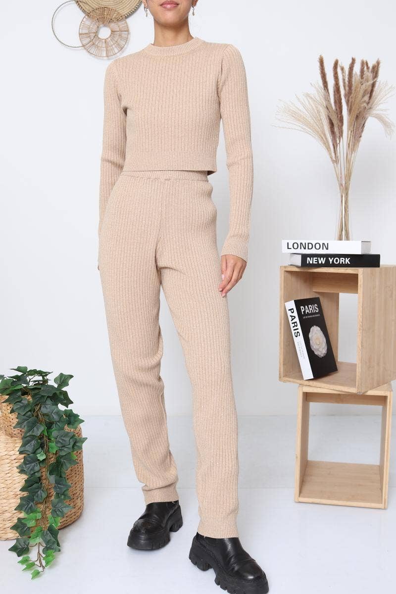Linéa Set - Langarm-Top und Hose