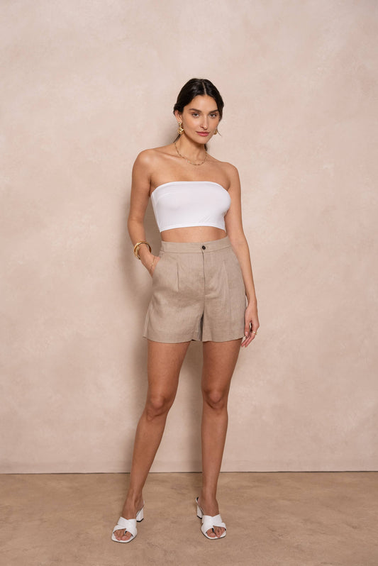 Lina - Shorts aus hochwertigem Leinen